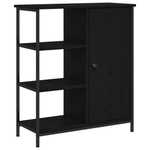 Casa si Gradina - Mobilier - Comode si corpuri - Comode - Bufet Negru Stejar 70x30x80 cm Lemn prelucrat - Infinity.ro