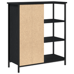 Casa si Gradina - Mobilier - Comode si corpuri - Comode - Bufet Negru Stejar 70x30x80 cm Lemn prelucrat - Infinity.ro