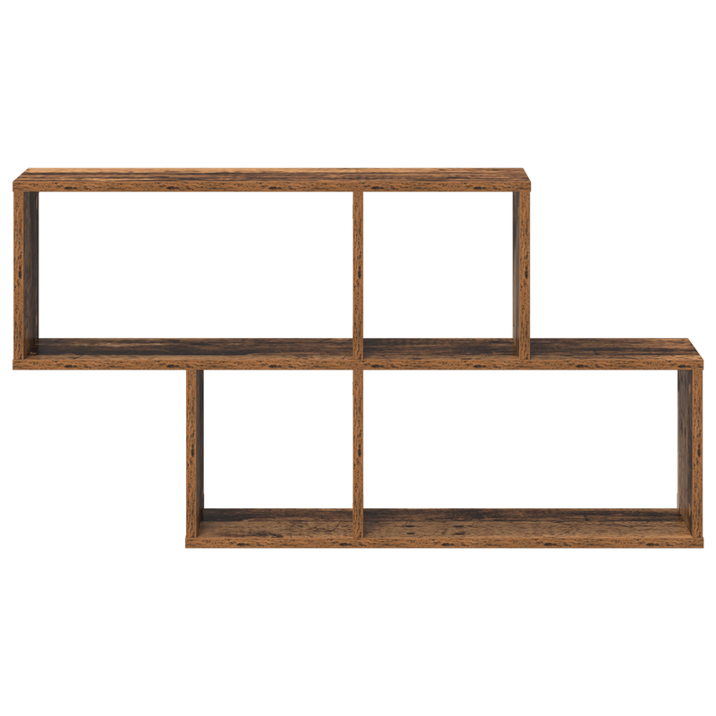 Casa si Gradina - Mobilier - Biblioteci si rafturi - Rafturi - Raft pentru Perete Lemn Vechi 100x20x53 cm Lemn Prelucrat - Infinity.ro