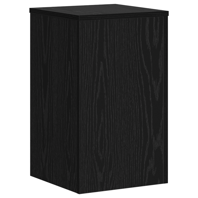 Casa si Gradina - Gradinarit si plante - Plante si ghivece - Ghivece si suporturi - Suporturi pentru plante 2 buc stejar negru 30x30x50 cm Lemn laminat - Infinity.ro