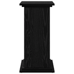 Casa si Gradina - Gradinarit si plante - Plante si ghivece - Ghivece si suporturi - Suport de Expunere cu Spatiu de Depozitare Stejar Negru 31x30x60 cm Lemn Ingineresc - Infinity.ro