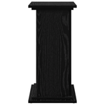 Casa si Gradina - Gradinarit si plante - Plante si ghivece - Ghivece si suporturi - Suport de Expunere cu Spatiu de Depozitare Stejar Negru 31x30x60 cm Lemn Ingineresc - Infinity.ro