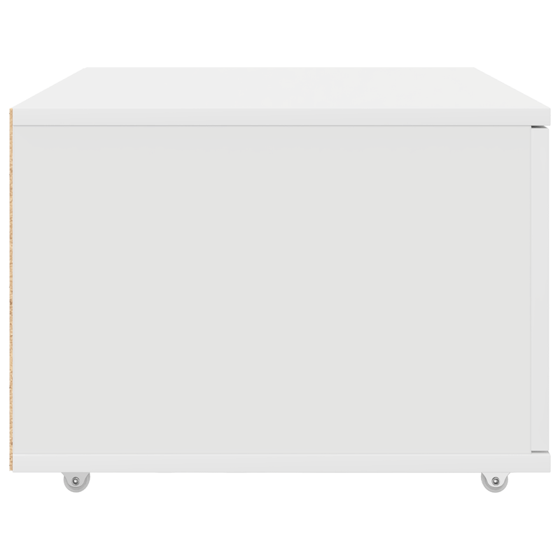Casa si Gradina - Mobilier - Comode si corpuri - Comode - Cabinet cu Sertare cu Roti Alb 55x45x33.5 cm Lemn Combinat - Infinity.ro
