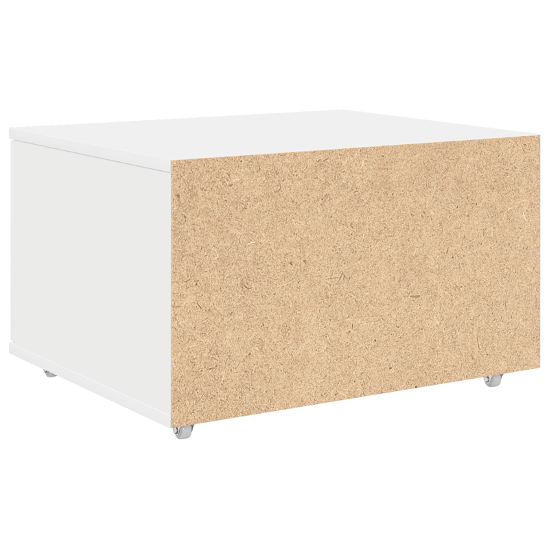 Casa si Gradina - Mobilier - Comode si corpuri - Comode - Cabinet cu Sertare cu Roti Alb 55x45x33.5 cm Lemn Combinat - Infinity.ro