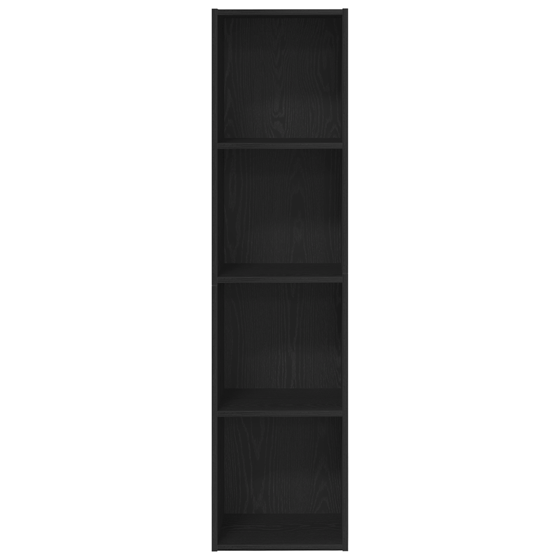 Casa si Gradina - Mobilier - Biblioteci si rafturi - Biblioteci - Biblioteca/Dulap TV, stejar negru, 36x30x143 cm - Infinity.ro