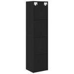 Casa si Gradina - Mobilier - Biblioteci si rafturi - Biblioteci - Biblioteca/Dulap TV, stejar negru, 36x30x143 cm - Infinity.ro