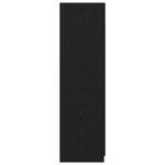 Casa si Gradina - Mobilier - Dulapuri si sifoniere - Dulapuri - Dulap Negru din Stejar  80x52x180 cm din Lemn Compozit - Infinity.ro
