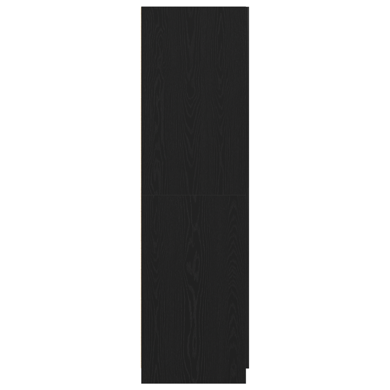 Casa si Gradina - Mobilier - Dulapuri si sifoniere - Dulapuri - Dulap Negru din Stejar  80x52x180 cm din Lemn Compozit - Infinity.ro