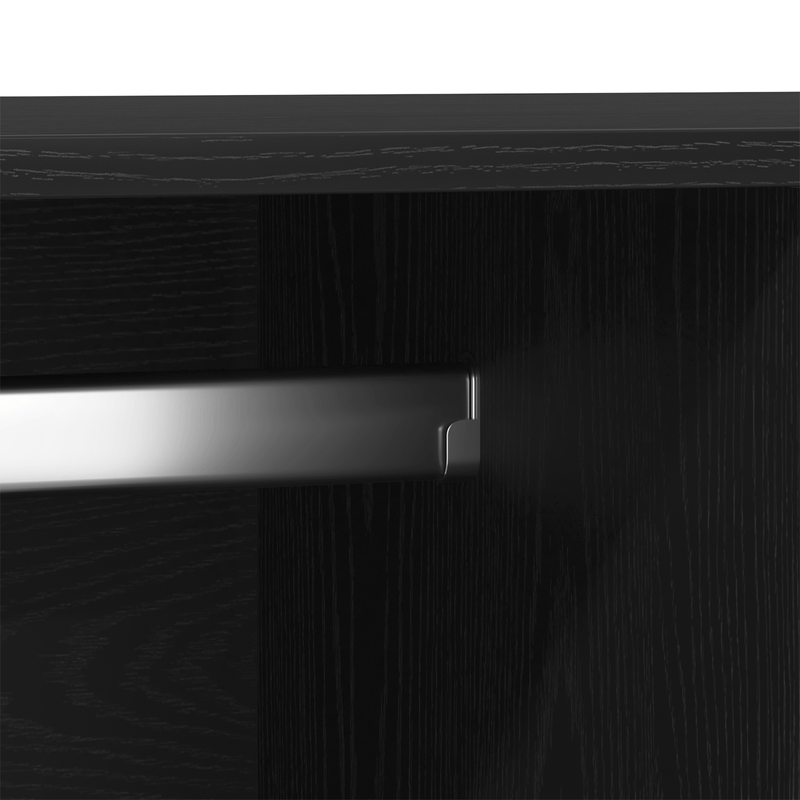 Casa si Gradina - Mobilier - Dulapuri si sifoniere - Dulapuri - Dulap Negru din Stejar  80x52x180 cm din Lemn Compozit - Infinity.ro