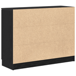 Casa si Gradina - Mobilier - Comode si corpuri - Comode - Dulap, stejar negru, 90,5x30x70 cm, lemn prelucrat - Infinity.ro