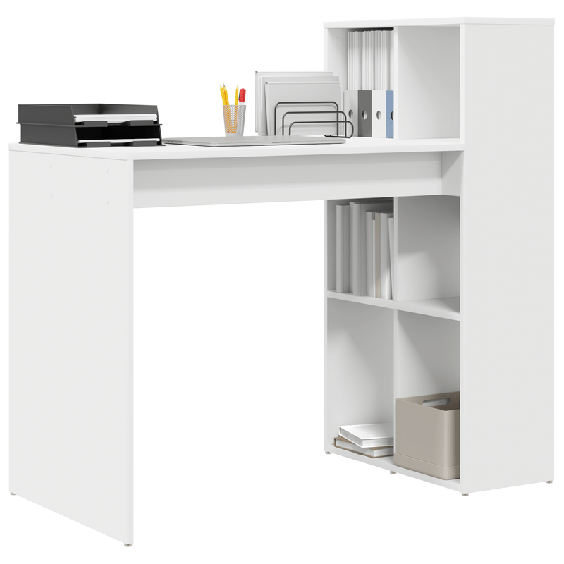 Casa si Gradina - Mobilier - Mese si birouri - Birouri - Masa de scris Alb Lemn prelucrat Medie Depozitare - Infinity.ro