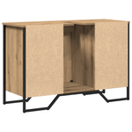 Casa si Gradina - Mobilier - Mobilier baie - Comode baie - Cabinet pentru chiuveta in baie Stejar artizanal 91x35x60 cm Lemn prelucrat - Infinity.ro