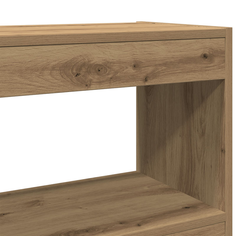 Casa si Gradina - Mobilier - Biblioteci si rafturi - Biblioteci - Raft/Bariere de Camera - Stejar Artisan - 100x30x72 cm - Fabricat din Lemn Prelucrat - Infinity.ro