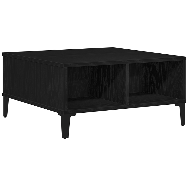 Casa si Gradina - Mobilier - Mese si birouri - Masute de cafea - Masa de cafea, stejar negru, 60x60x30 cm, lemn prelucrat - Infinity.ro