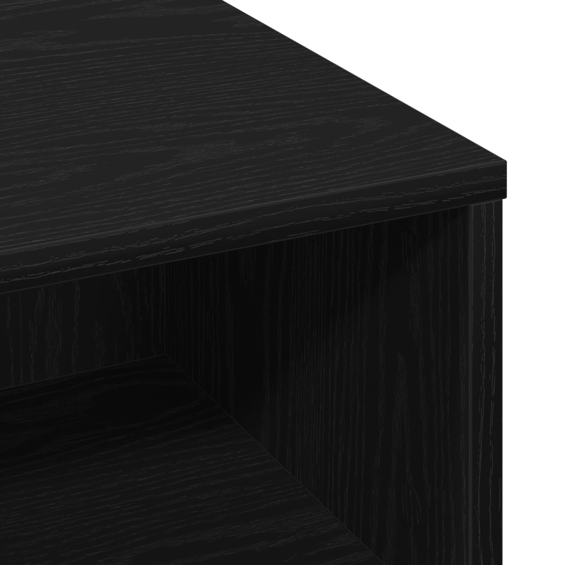 Casa si Gradina - Mobilier - Mese si birouri - Masute de cafea - Masa de cafea, stejar negru, 60x60x30 cm, lemn prelucrat - Infinity.ro