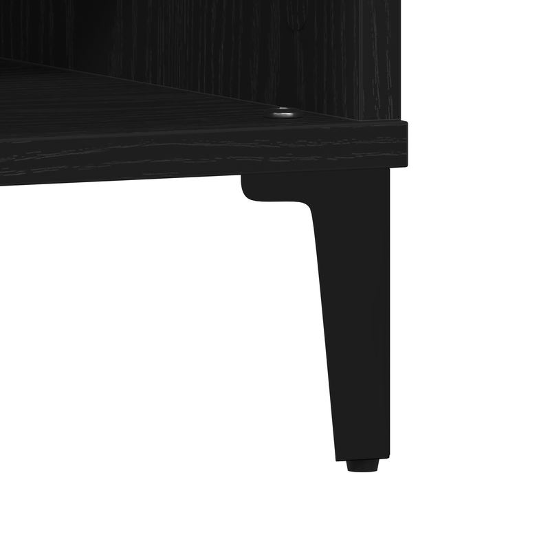 Casa si Gradina - Mobilier - Mese si birouri - Masute de cafea - Masa de cafea, stejar negru, 60x60x30 cm, lemn prelucrat - Infinity.ro