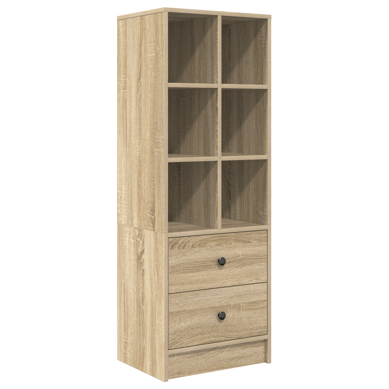 Casa si Gradina - Mobilier - Comode si corpuri - Comode - Unitate de rafturi din stejar Sonoma Stejar Sonoma MDF Mari - Infinity.ro