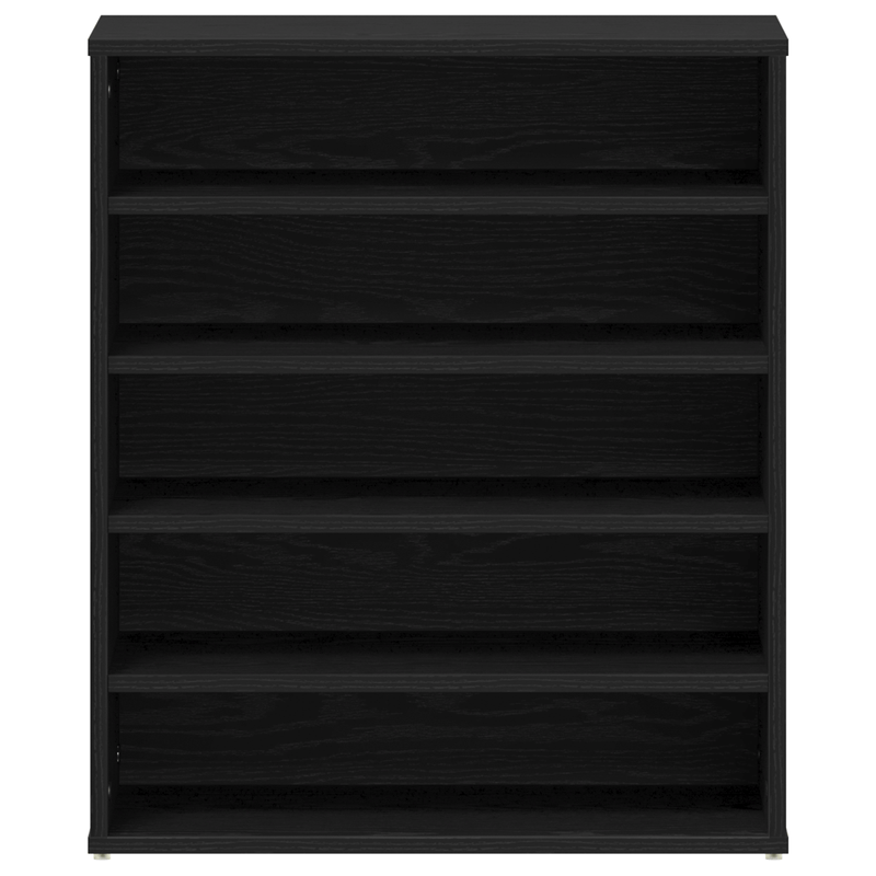 Casa si Gradina - Mobilier - Organizare si depozitare - Organizator incaltaminte - Dulap pentru pantofi  Negru Stejar 60x35x70 cm Lemn - Infinity.ro
