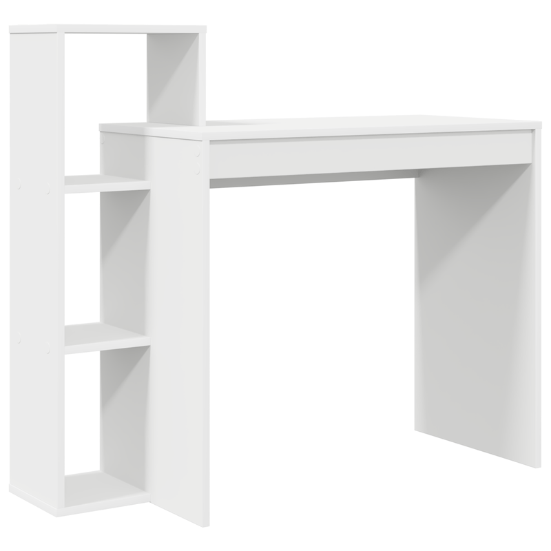 Casa si Gradina - Mobilier - Mese si birouri - Birouri - birou de calculator alb lemn prelucrat compact depozitare - Infinity.ro