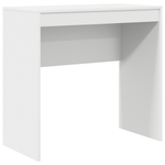 Casa si Gradina - Mobilier - Mese si birouri - Birouri - birou de scris Alb MDF 80 x 40 x 76 cm Simplu Birou compact - Infinity.ro