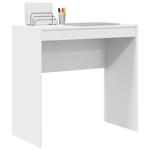Casa si Gradina - Mobilier - Mese si birouri - Birouri - birou de scris Alb MDF 80 x 40 x 76 cm Simplu Birou compact - Infinity.ro
