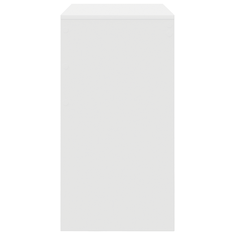Casa si Gradina - Mobilier - Mese si birouri - Birouri - birou de scris Alb MDF 80 x 40 x 76 cm Simplu Birou compact - Infinity.ro
