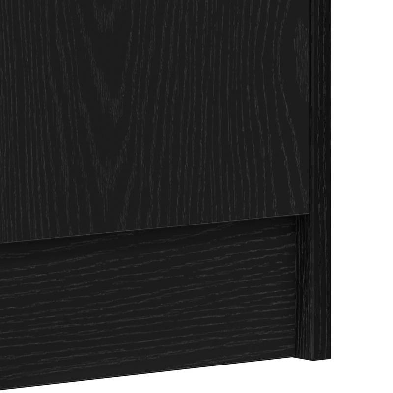 Casa si Gradina - Mobilier - Organizare si depozitare - Organizator incaltaminte - Pantofar, stejar negru, 32x35x92 cm, lemn prelucrat - Infinity.ro