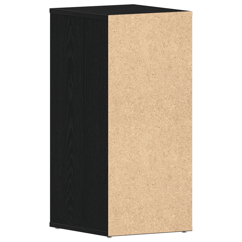 Casa si Gradina - Mobilier - Organizare si depozitare - Organizator incaltaminte - Dulap pentru pantofi  Negru Stejar 32x35x70 cm Lemn prelucrat - Infinity.ro
