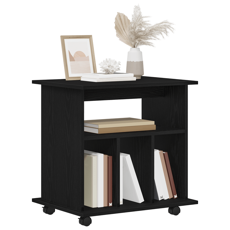 Casa si Gradina - Mobilier - Dulapuri si sifoniere - Dulapuri - Dulap mobil, stejar negru, 60x45x55 cm, lemn prelucrat - Infinity.ro