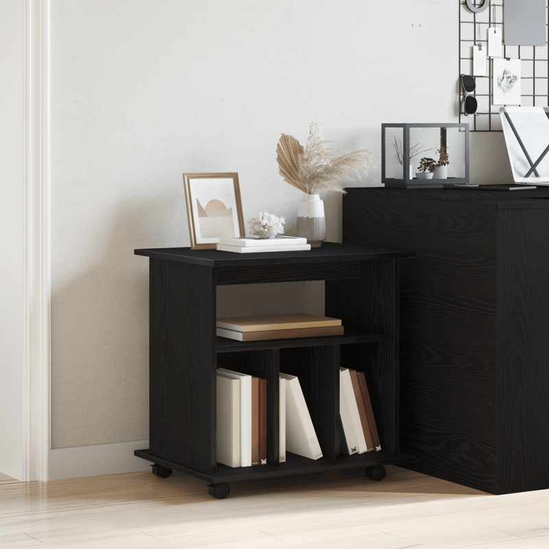 Casa si Gradina - Mobilier - Dulapuri si sifoniere - Dulapuri - Dulap mobil, stejar negru, 60x45x55 cm, lemn prelucrat - Infinity.ro