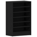 Casa si Gradina - Mobilier - Organizare si depozitare - Organizator incaltaminte - Dulap pentru pantofi  Negru Stejar 60x35x92 cm Lemn prelucrat - Infinity.ro