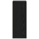 Casa si Gradina - Mobilier - Organizare si depozitare - Organizator incaltaminte - Dulap pentru pantofi  Negru Stejar 60x35x92 cm Lemn prelucrat - Infinity.ro