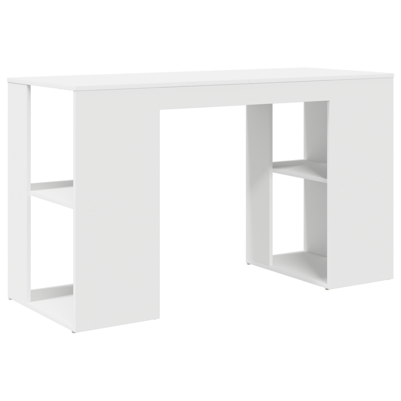 Casa si Gradina - Mobilier - Mese si birouri - Birouri - Birou alb Alb Placi aglomerate Mediu Stocare - Infinity.ro