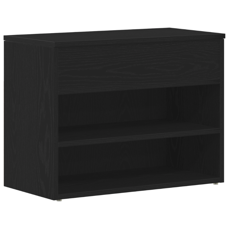 Casa si Gradina - Mobilier - Organizare si depozitare - Organizator incaltaminte - Banca de hol, stejar negru, 60x30x45 cm, lemn prelucrat - Infinity.ro
