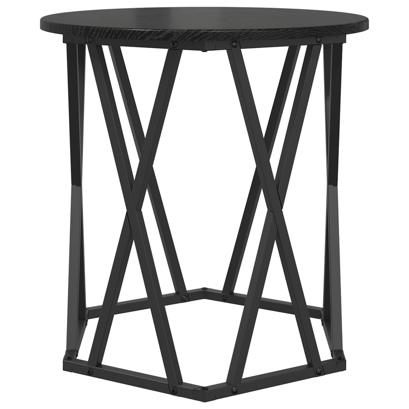 Casa si Gradina - Mobilier - Mese si birouri - Masute de cafea - Mese laterale, 2 buc, stejar negru, lemn prelucrat - Infinity.ro