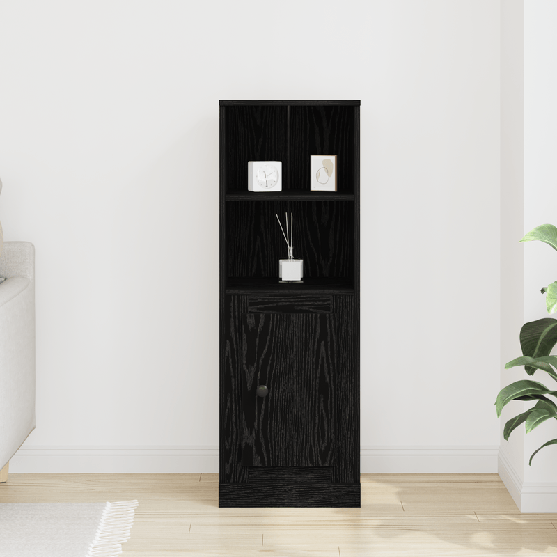 Casa si Gradina - Mobilier - Comode si corpuri - Corpuri bucatarie - Dulap inalt, stejar negru, 36x35,5x103,5 cm, lemn prelucrat - Infinity.ro