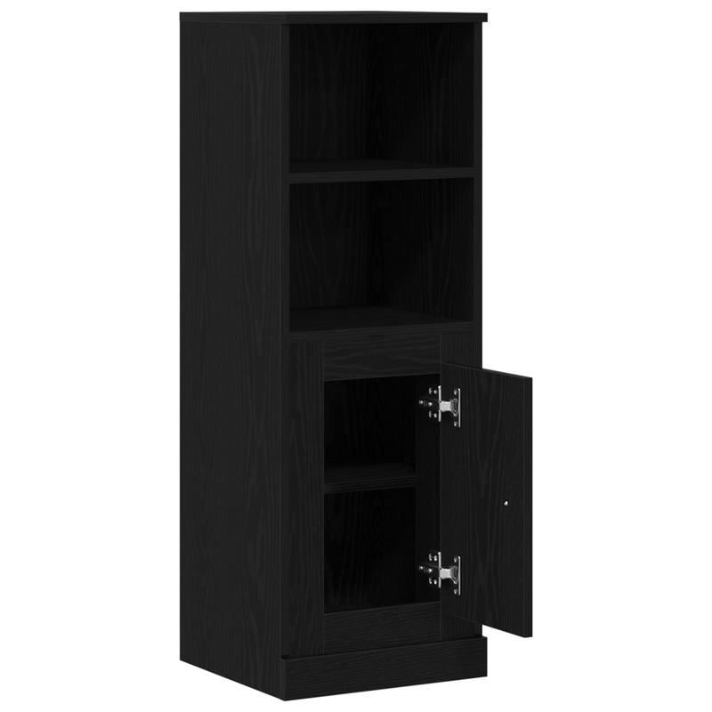 Casa si Gradina - Mobilier - Comode si corpuri - Corpuri bucatarie - Dulap inalt, stejar negru, 36x35,5x103,5 cm, lemn prelucrat - Infinity.ro