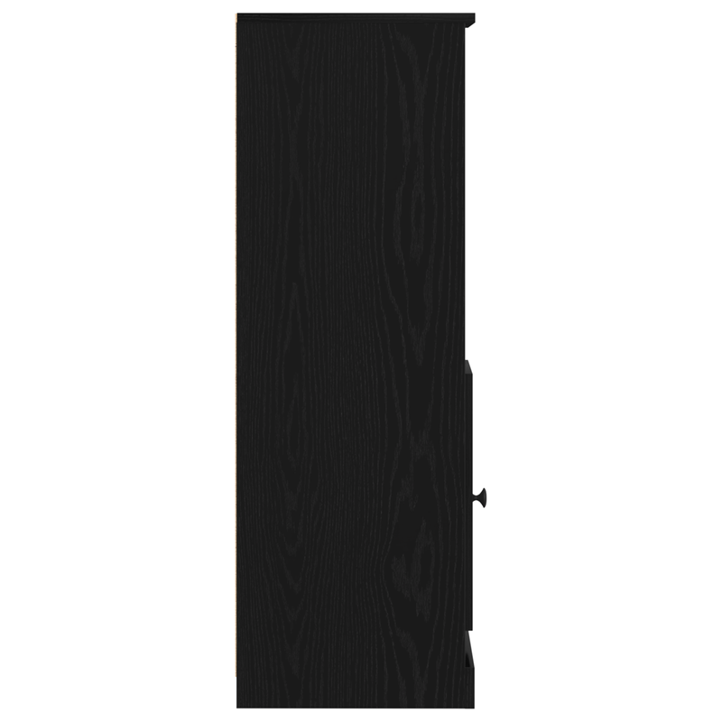 Casa si Gradina - Mobilier - Comode si corpuri - Corpuri bucatarie - Dulap inalt, stejar negru, 36x35,5x103,5 cm, lemn prelucrat - Infinity.ro