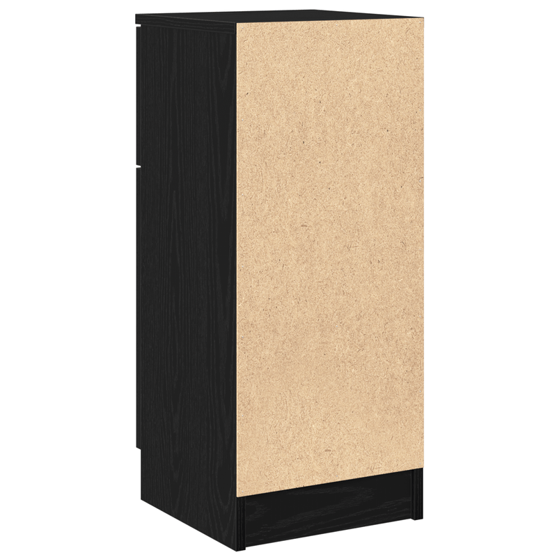Casa si Gradina - Mobilier - Comode si corpuri - Comode - Bufet din stejar negru 30x30x70 cm din lemn prelucrat - Infinity.ro