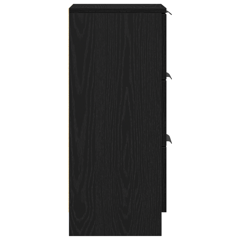Casa si Gradina - Mobilier - Comode si corpuri - Comode - Bufet din stejar negru 30x30x70 cm din lemn prelucrat - Infinity.ro