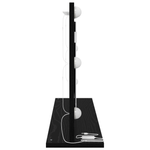 Casa si Gradina - Decoratiuni - Oglinzi - Oglinga vanity cu lumini LED Stejar Negru 80x45x18 cm - Infinity.ro