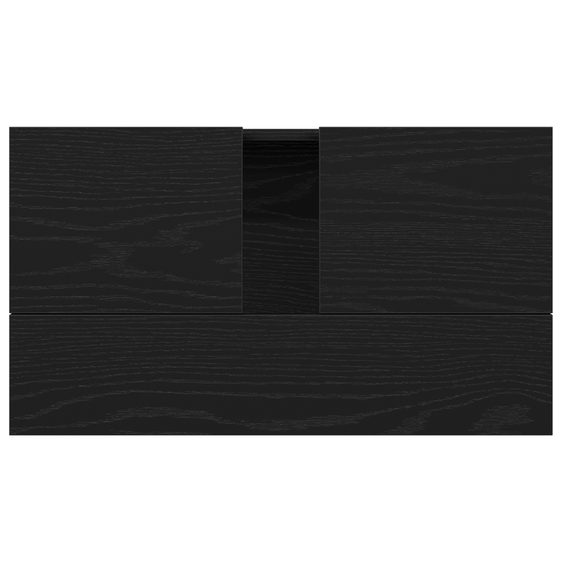 Casa si Gradina - Mobilier - Mobilier baie - Comode baie - Dulap de chiuveta, stejar negru, 58x33x60 cm, lemn prelucrat - Infinity.ro