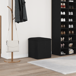 Casa si Gradina - Mobilier - Canapele si coltare - Banchete - Banca de depozitare Stejar Negru 42x42x45 cm Lemn Masiv - Infinity.ro