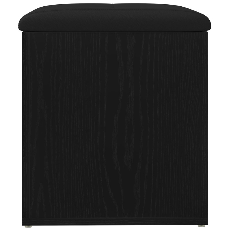 Casa si Gradina - Mobilier - Canapele si coltare - Banchete - Banca de depozitare Stejar Negru 42x42x45 cm Lemn Masiv - Infinity.ro