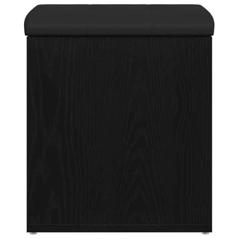 Casa si Gradina - Mobilier - Canapele si coltare - Banchete - Banca de depozitare Stejar Negru 42x42x45 cm Lemn Masiv - Infinity.ro