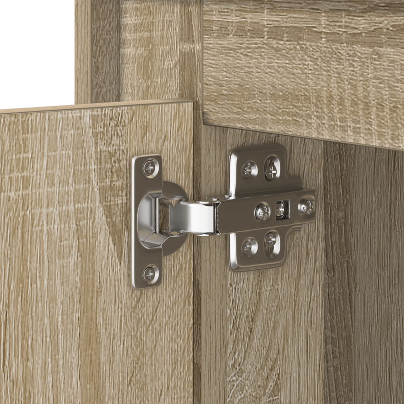 Casa si Gradina - Mobilier - Comode si corpuri - Noptiere - Noptiera cu Lumini LED Stejar Sonoma 44x34,5x45 cm - Infinity.ro