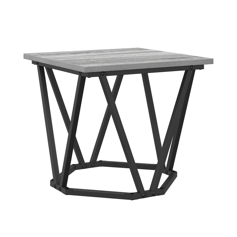 Casa si Gradina - Mobilier - Mese si birouri - Masute de cafea - Set de 2 mese laterale Gri Sonoma din lemn compus - Infinity.ro