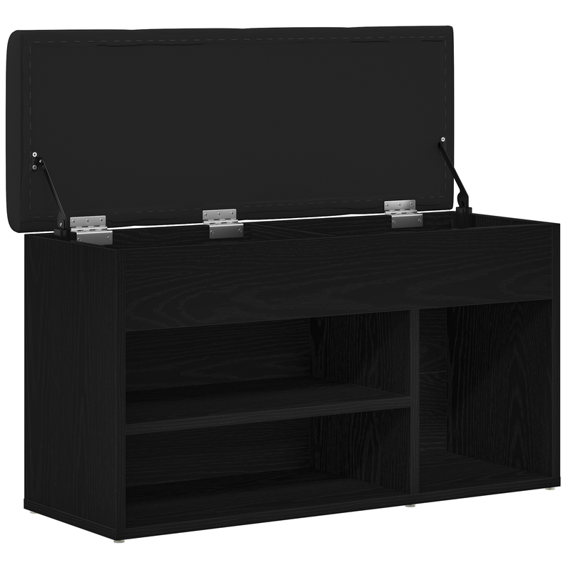Casa si Gradina - Mobilier - Canapele si coltare - Banchete - Banca de depozitare, stejar negru, 80x30x45 cm, lemn prelucrat - Infinity.ro