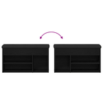 Casa si Gradina - Mobilier - Canapele si coltare - Banchete - Banca de depozitare, stejar negru, 80x30x45 cm, lemn prelucrat - Infinity.ro