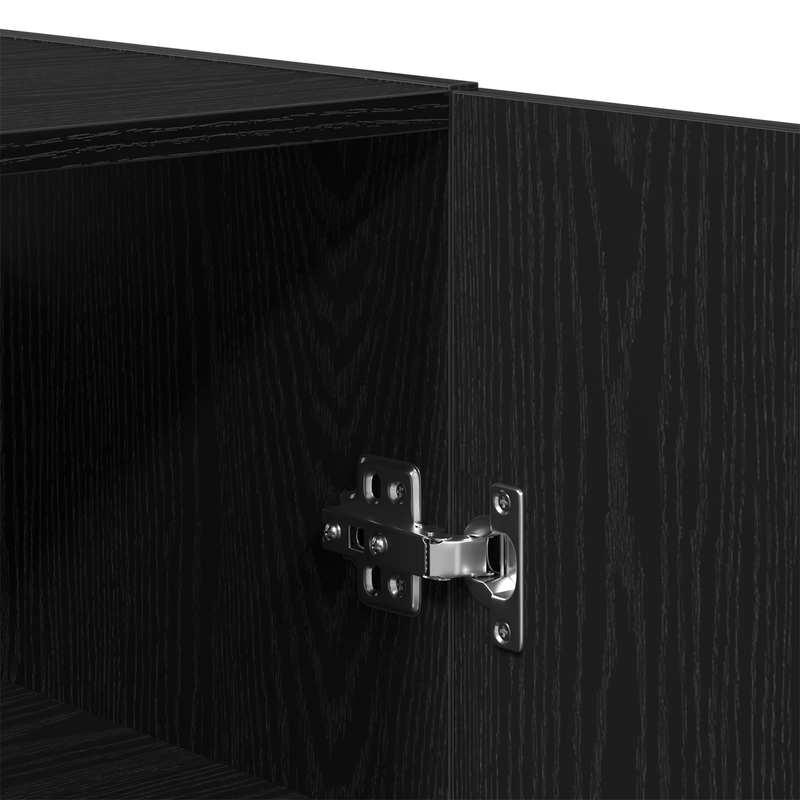 Casa si Gradina - Mobilier - Dulapuri si sifoniere - Dulapuri - Dulap de perete, stejar negru, 60x31x60 cm, lemn prelucrat - Infinity.ro